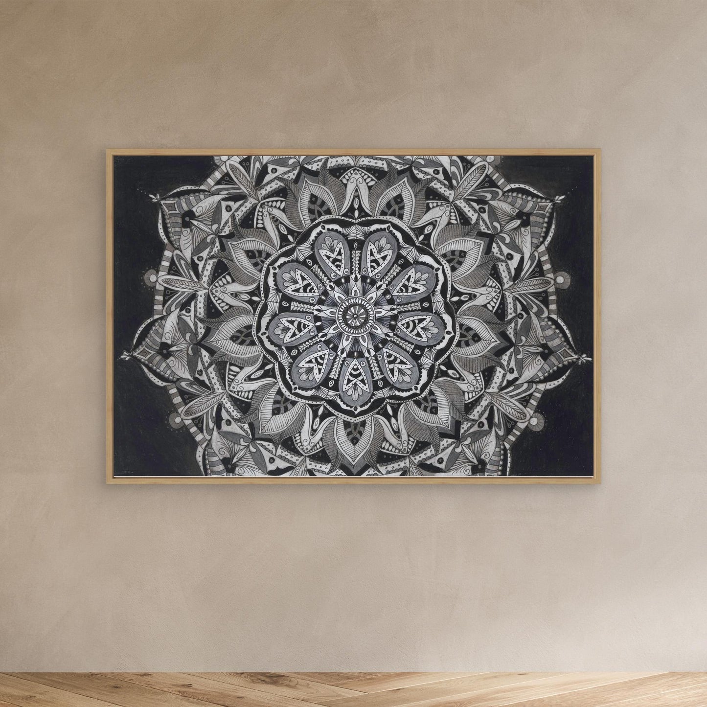 Mandala - „Blüte in Balance“