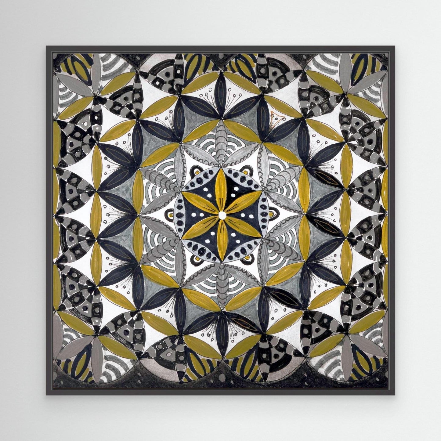 Lebensblume quadrat - Mandala
