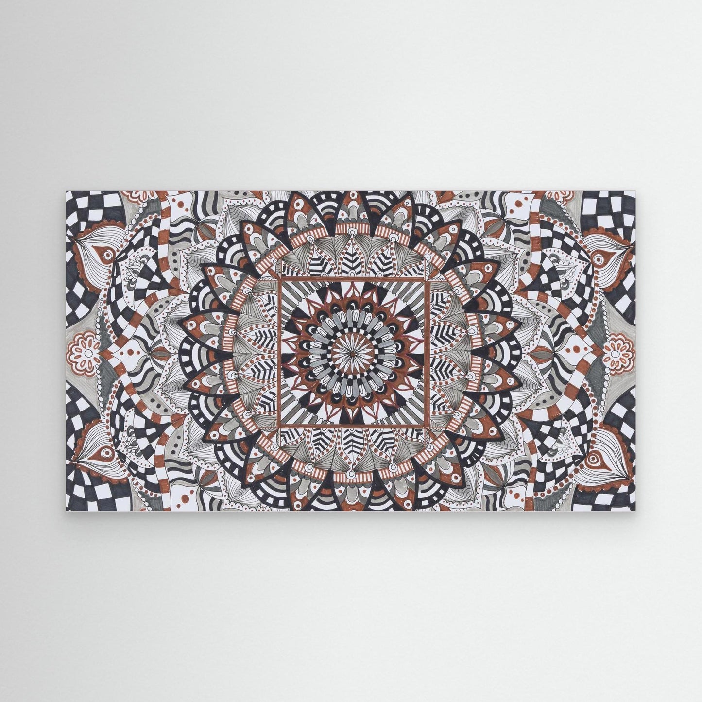 Mandala - „Geordnete Blüte“