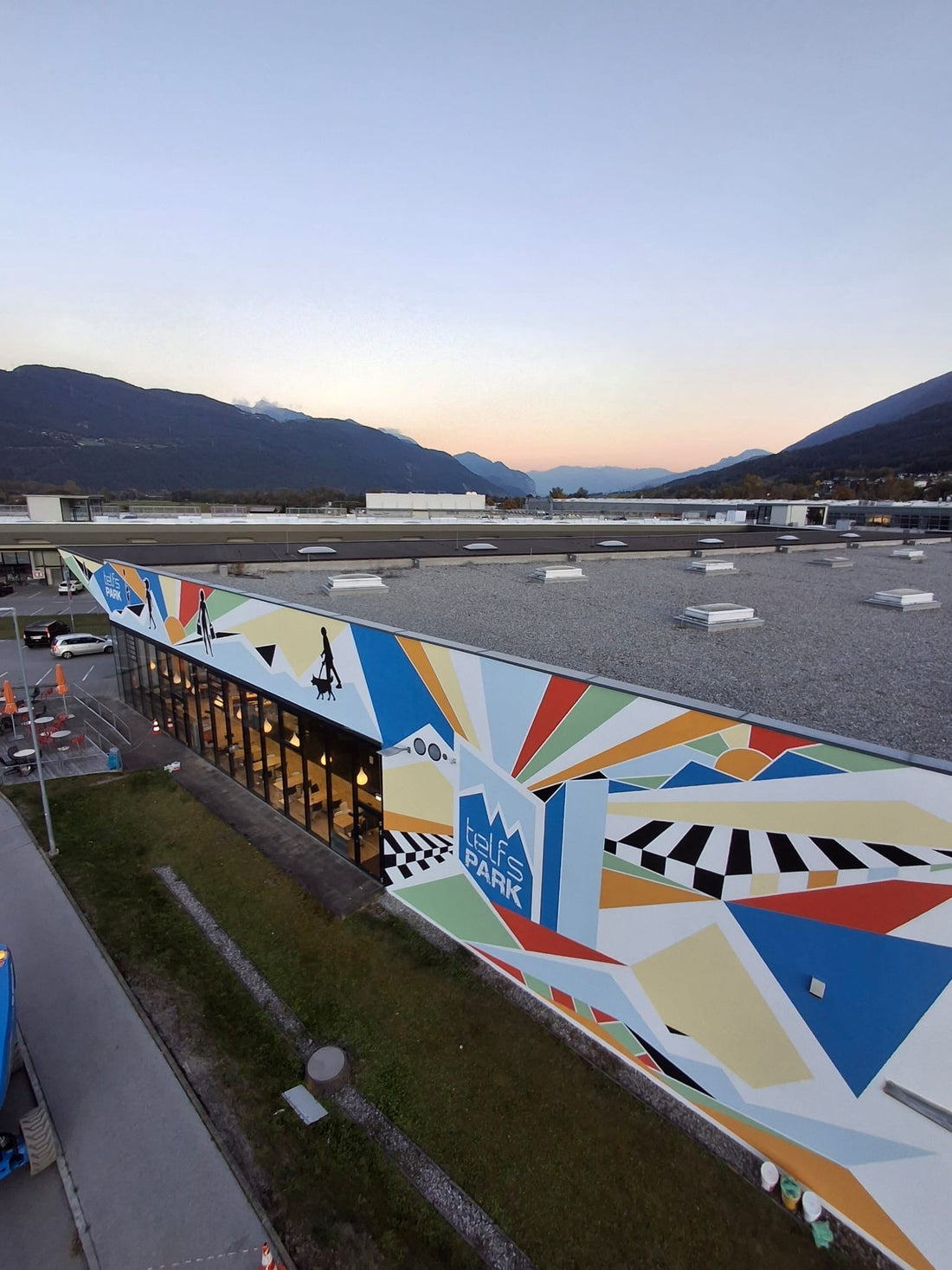 Pressebeitrag – telfsPARK Fassadenprojekt: Kunst im öffentlichen Raum