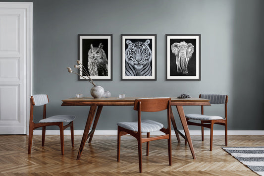 Dekorationsidee: 5 wertvolle Tipps für deine Wandgestaltung mit Kunstdrucken von Ju-Li