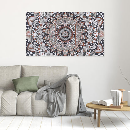 Mandala -  „Geordnete Blüte“