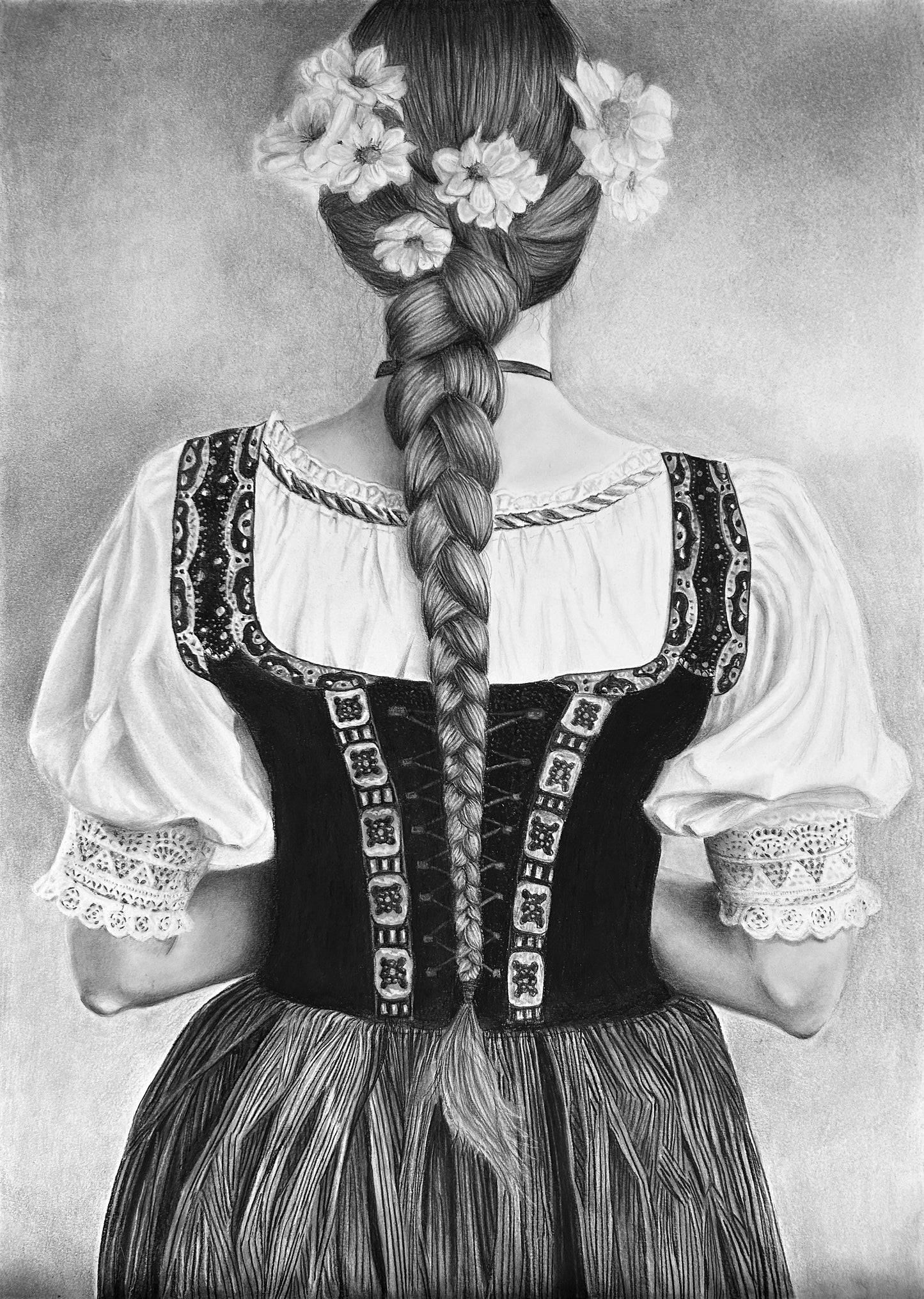 Heimat - Original Zeichnung