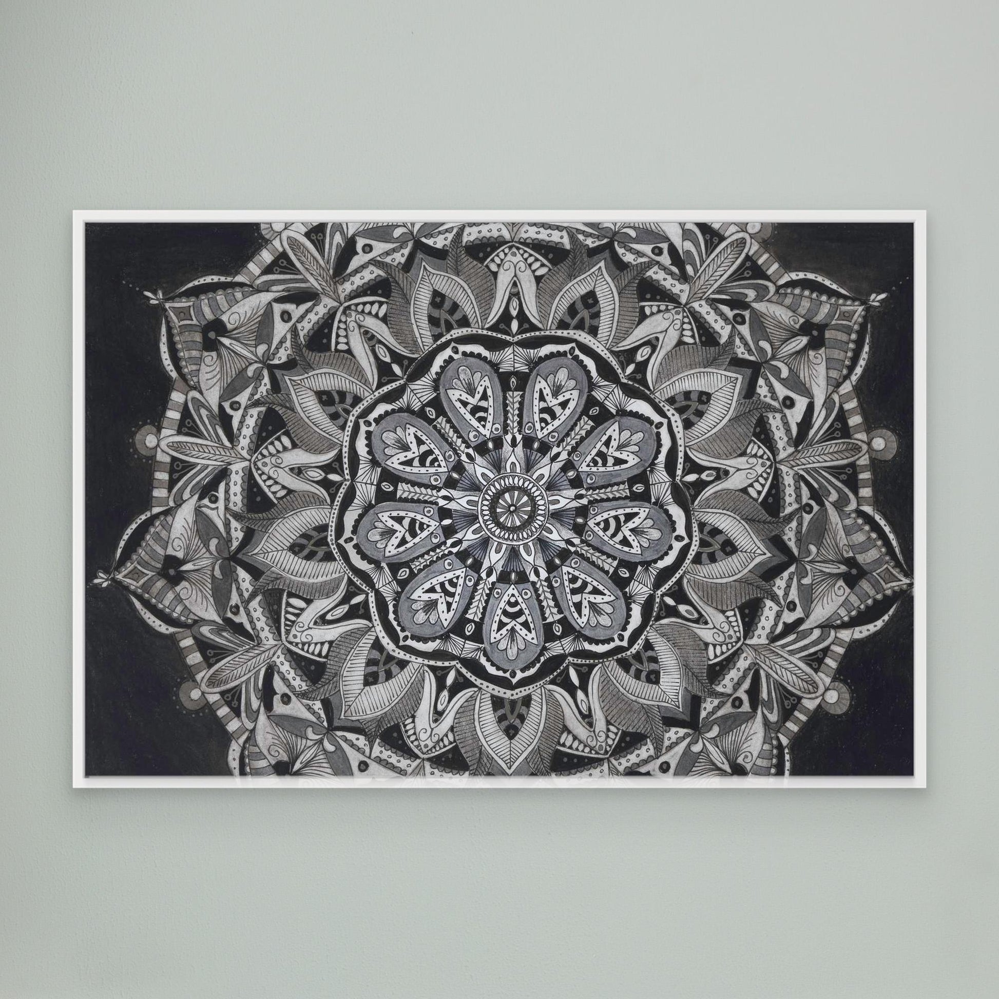 Mandala - „Blüte in Balance“ 