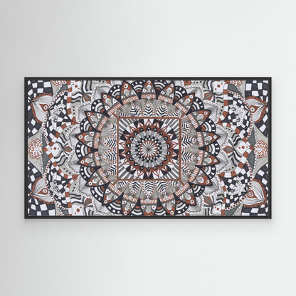 Mandala -  „Geordnete Blüte“