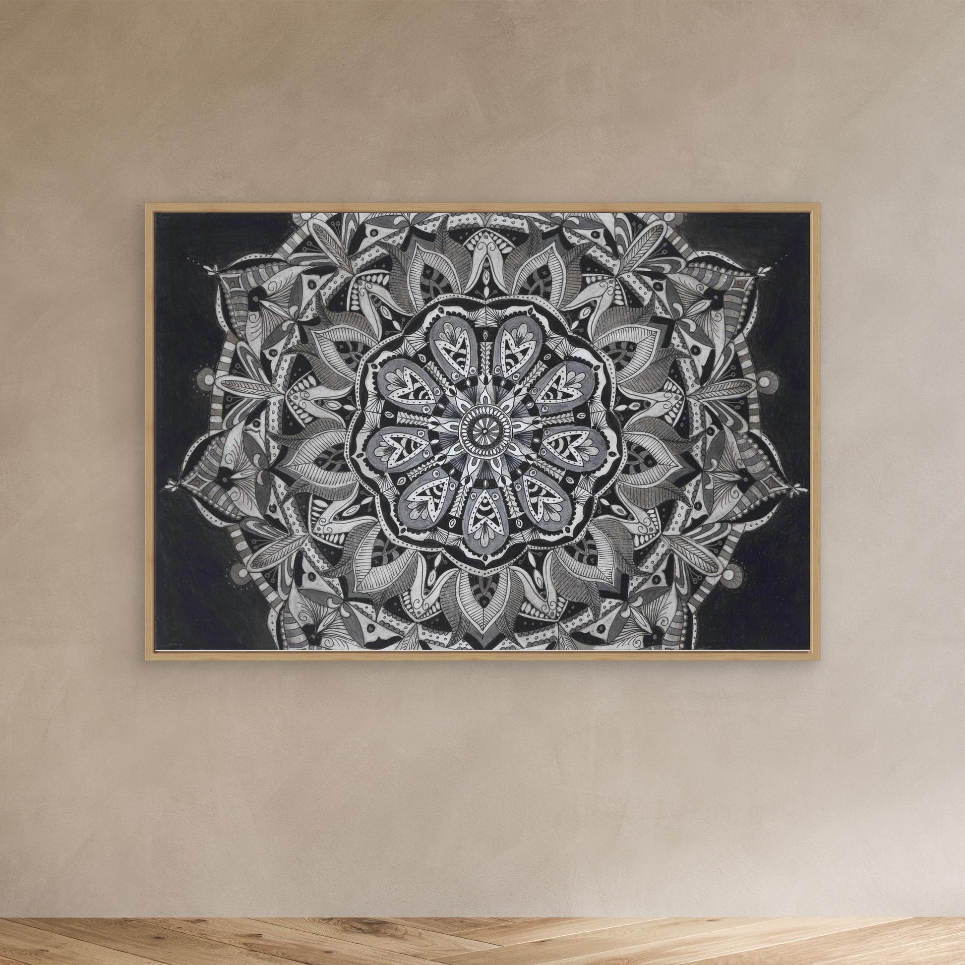 Mandala - „Blüte in Balance“ 
