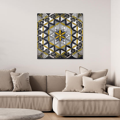 Lebensblume quadrat - Mandala