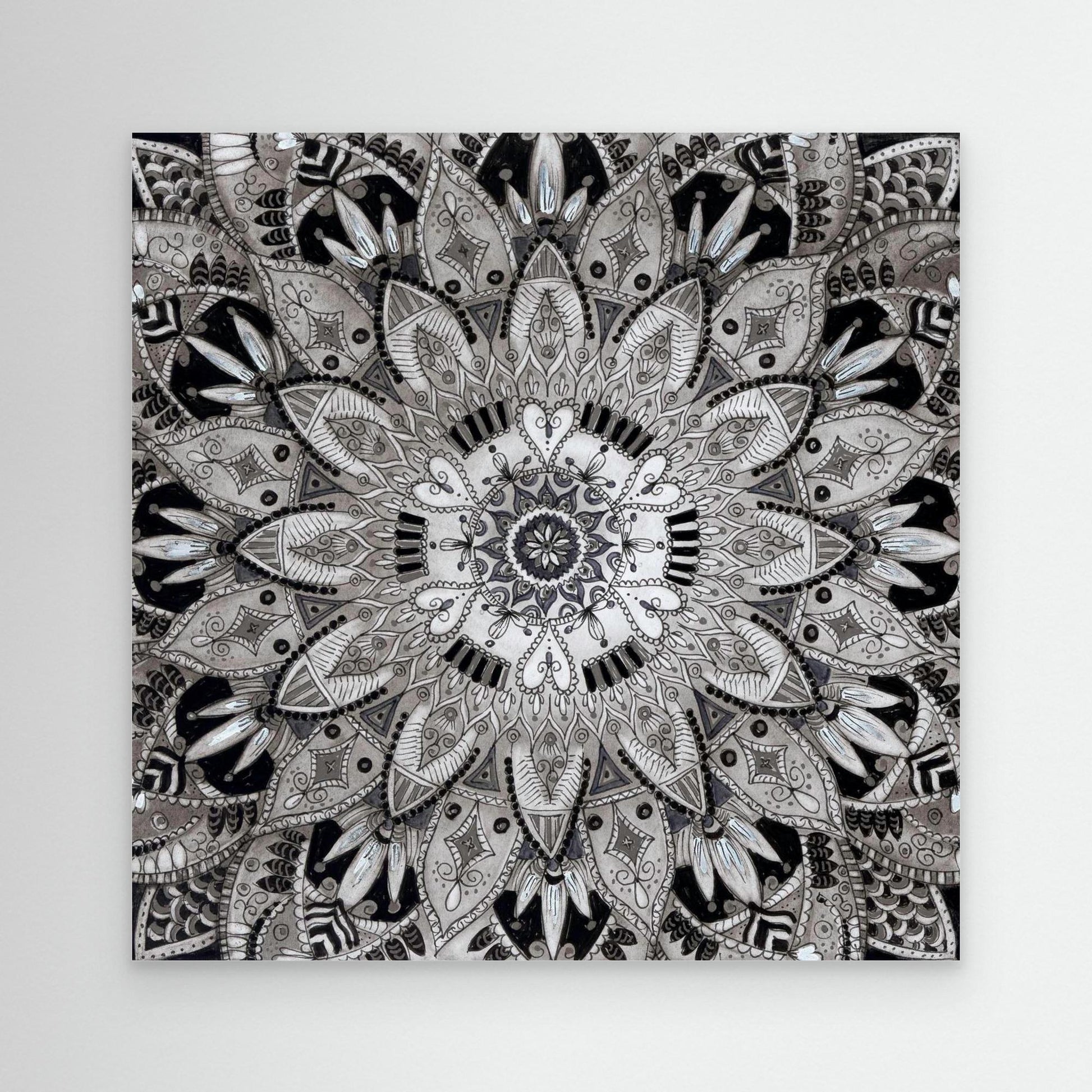 Mandala quadratisch - „Herzraum“