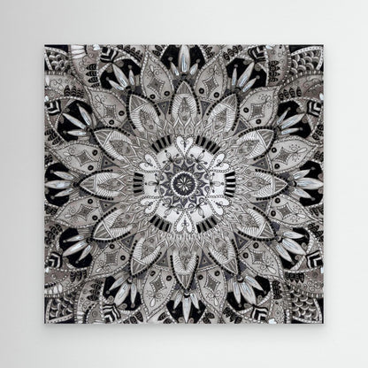 Mandala quadratisch - „Herzraum“