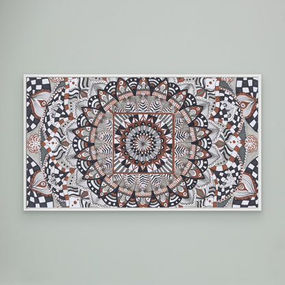 Mandala -  „Geordnete Blüte“
