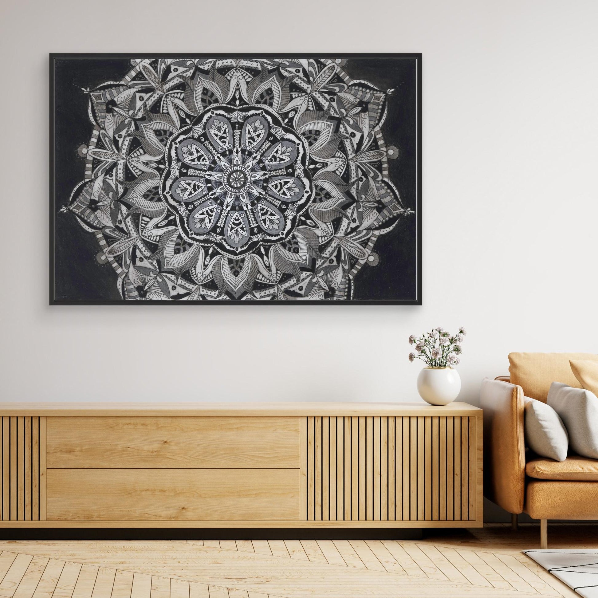 Mandala - „Blüte in Balance“ 