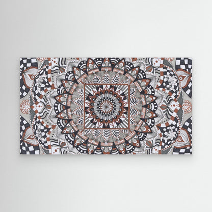 Mandala -  „Geordnete Blüte“