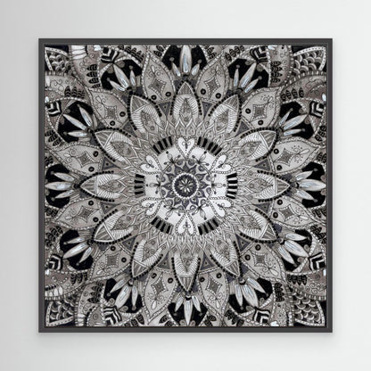 Mandala quadratisch - „Herzraum“